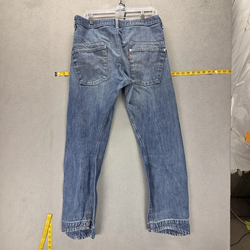 Vintage Levis Engineered Jeans Mens 33x32 Blue Twisted Medium Wash